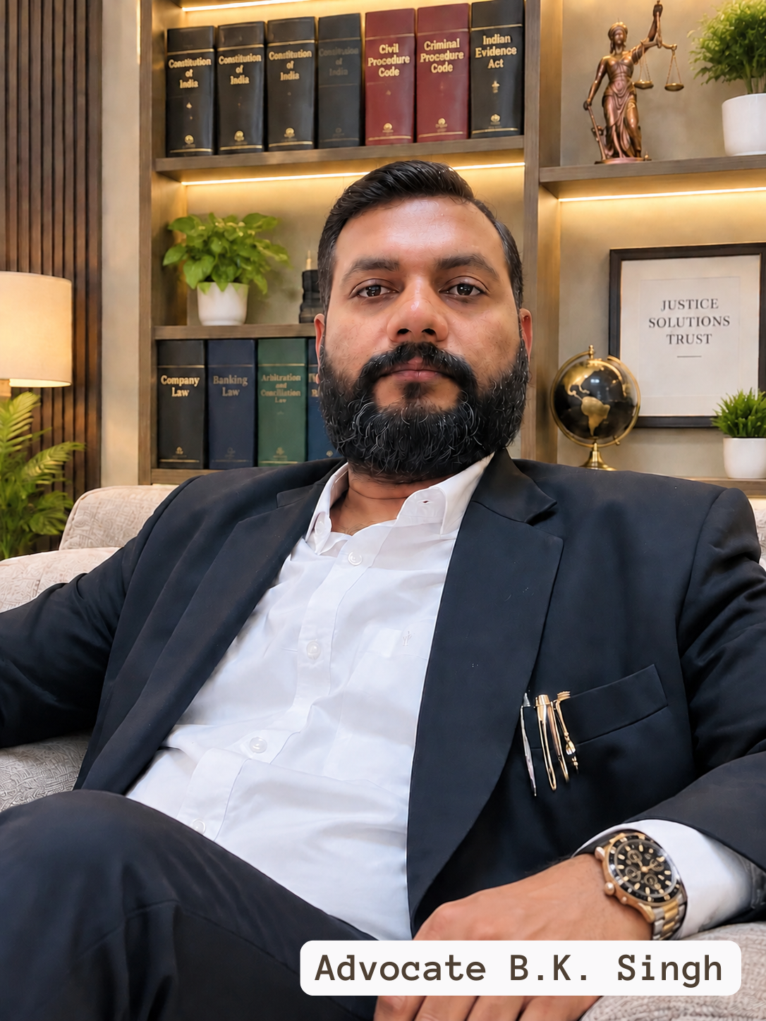 Advocate Bagesh Kumar Singh at chambers